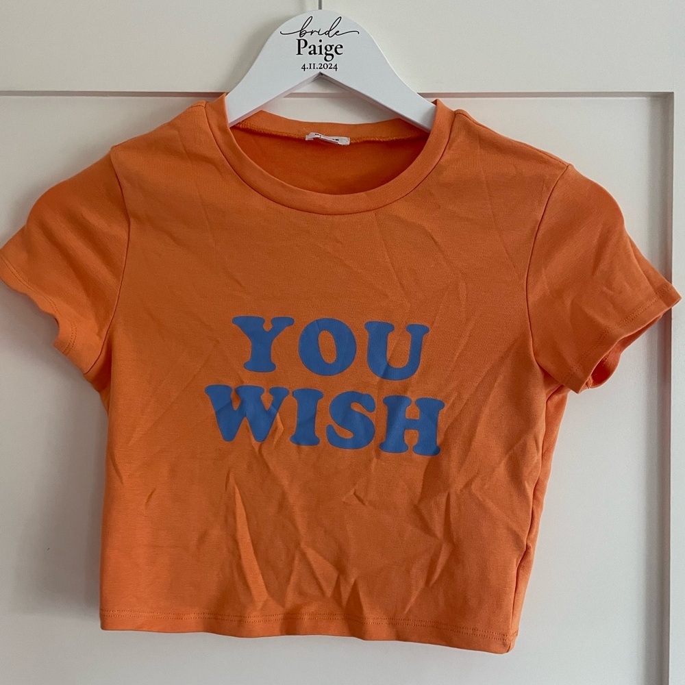 🧡✨ Garage You Wish Crop Tee - M ✨🧡